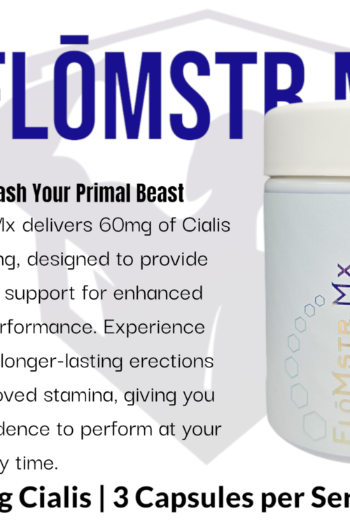 FlōMstr Mx: Extreme Cialis Blend – 60mg
