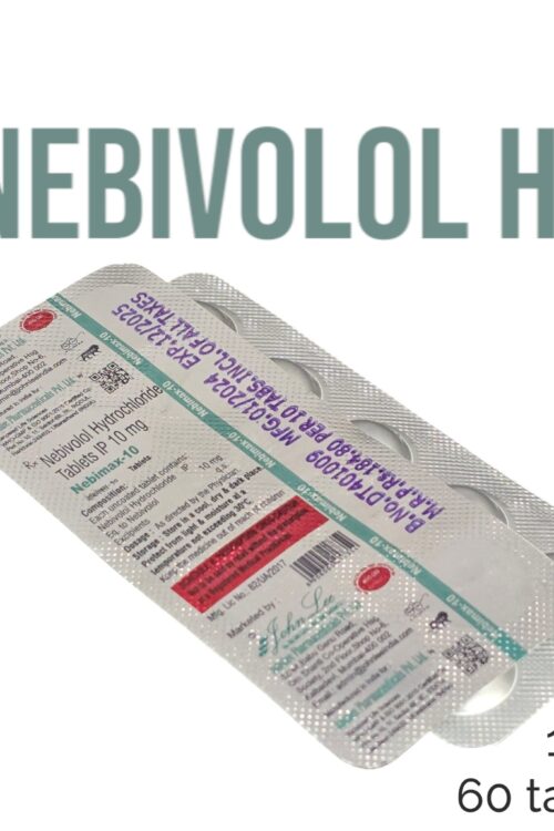 Nebivolol HCI 10mg / 60 tablets