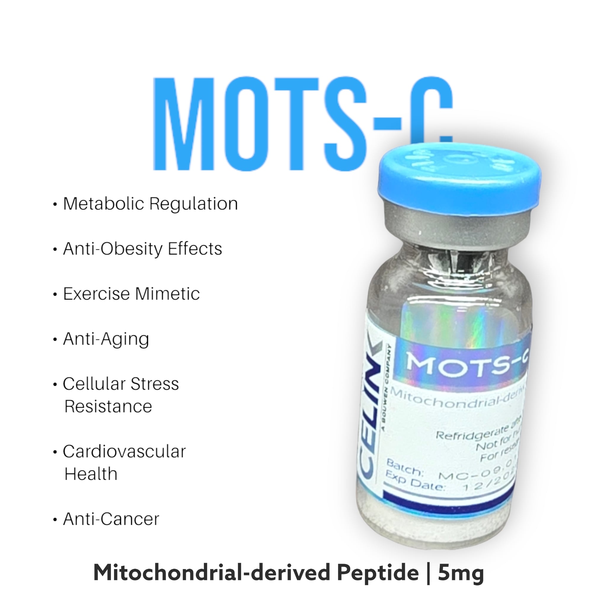 MOTS-c: Metabolic Enhancer -5mg